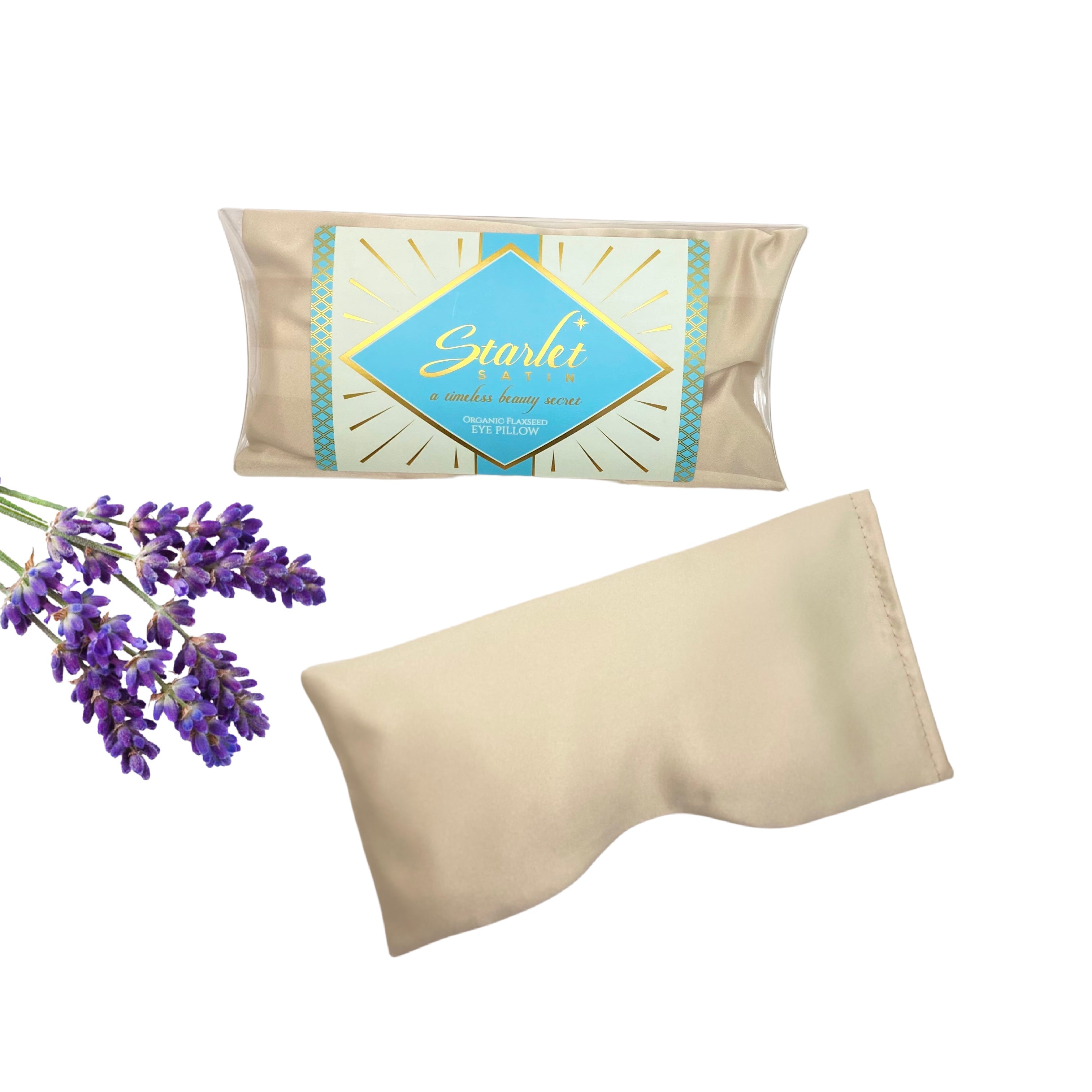 Lavender silk eye clearance pillow